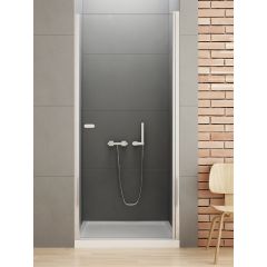 New Trendy New Soleo D0119A drzwi prysznicowe 70 cm uchylne chrom połysk/szkło przezroczyste