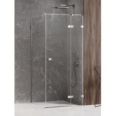 New Trendy Avexa EXK1504 kabina prysznicowa 120x70 cm prostokątna chrom połysk/szkło przezroczyste