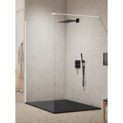 New Trendy New Modus White EXK2208 ścianka prysznicowa walk-in 140 cm biały mat/szkło przezroczyste