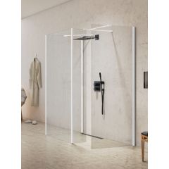 New Trendy New Modus White EXK2334 ścianka prysznicowa walk-in 90 cm biały mat/szkło przezroczyste