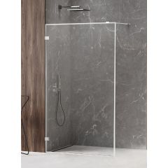 New Trendy Avexa EXK2506 ścianka prysznicowa walk-in 80 cm chrom połysk/szkło przezroczyste
