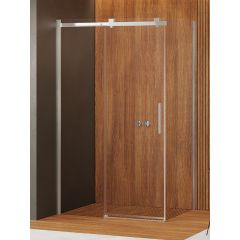 New Trendy Softi EXK3911 kabina prysznicowa 100x90 cm prostokątna chrom połysk/szkło przezroczyste