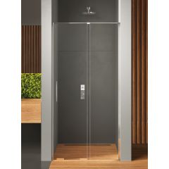 New Trendy Smart EXK4012 drzwi prysznicowe 170 cm rozsuwane chrom połysk/szkło przezroczyste