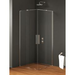 New Trendy Smart EXK4056 kabina prysznicowa 90x80 cm prostokątna chrom połysk/szkło przezroczyste