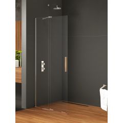 New Trendy Smart EXK4090WU ścianka prysznicowa walk-in 130 cm chrom połysk/szkło przezroczyste