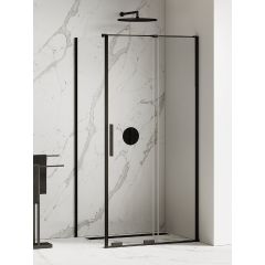 New Trendy Smart Black EXK4138 kabina prysznicowa 120x120 cm kwadratowa czarny mat/szkło przezroczyste