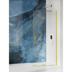 New Trendy Smart Light Gold EXK4294WU ścianka prysznicowa walk-in 90 cm złoty połysk/szkło przezroczyste