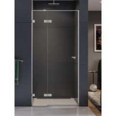 New Trendy Eventa EXK4456 drzwi prysznicowe 110 cm uchylne chrom połysk/szkło przezroczyste
