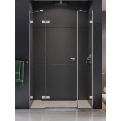 New Trendy Eventa EXK4460 drzwi prysznicowe 110 cm uchylne chrom połysk/szkło przezroczyste