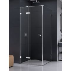New Trendy Eventa EXK4468 kabina prysznicowa 80x70 cm prostokątna chrom połysk/szkło przezroczyste