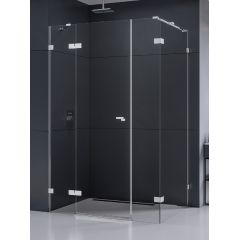New Trendy Eventa EXK4569 kabina prysznicowa 150x100 cm prostokątna chrom połysk/szkło przezroczyste