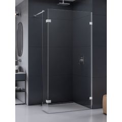 New Trendy Eventa EXK4630 ścianka prysznicowa walk-in 80 cm chrom połysk/szkło przezroczyste