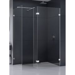 New Trendy Eventa EXK4665 ścianka prysznicowa walk-in 80 cm chrom połysk/szkło przezroczyste