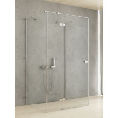 New Trendy Reflexa EXK5199 kabina prysznicowa 90x70 cm prostokątna chrom połysk/szkło przezroczyste