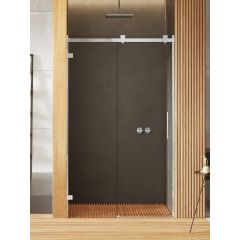 New Trendy Softi X EXK5253 drzwi prysznicowe 130 cm rozsuwane chrom połysk/szkło przezroczyste