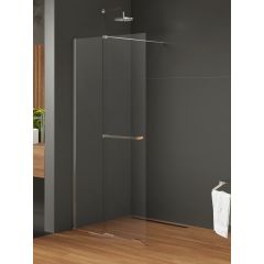 New Trendy Smart EXK6628 ścianka prysznicowa walk-in 150 cm chrom połysk/szkło przezroczyste