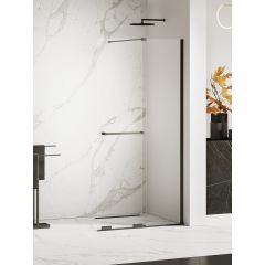 New Trendy Smart Black EXK6675 ścianka prysznicowa walk-in 90 cm czarny mat/szkło przezroczyste