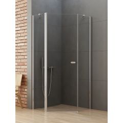 New Trendy New Soleo K0606 kabina prysznicowa 80x80 cm chrom połysk/szkło przezroczyste