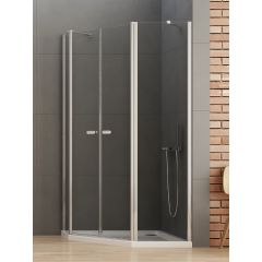 New Trendy New Soleo K0611 kabina prysznicowa 100x80 cm chrom połysk/szkło przezroczyste