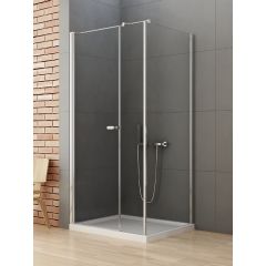 New Trendy New Soleo K0631 kabina prysznicowa 100x70 cm prostokątna chrom połysk/szkło przezroczyste