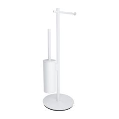 Omnires Modern Project MP60810WM stojak ze szczotką do wc biały