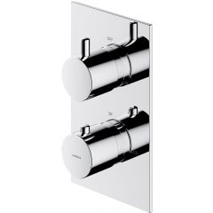 Omnires Contour Y1236KROCR bateria wannowo-prysznicowa podtynkowa