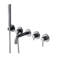 Omnires Y Y12371SNI bateria wannowo-prysznicowa podtynkowa