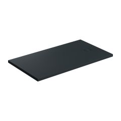 Omnires Aquarock AQUAROCK80140BLV brodzik prostokątny z maskownicą 140x80 cm czarny