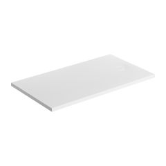 Omnires Aquarock AQUAROCK90160BM brodzik prostokątny z maskownicą 160x90 cm biały