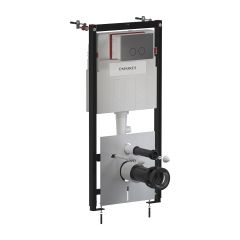 Omnires Eco Flush Set STFWCECO1R45RAT stelaż podtynkowy z przyciskiem spłukującym do miski wc wiszącej