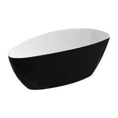 Omnires M+ BARCELONA156BCP wanna wolnostojąca 156x71 cm owalna biała