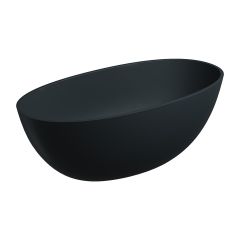 Omnires Shell M+ SHELL148WWBLV wanna wolnostojąca 148x75 cm owalna czarna