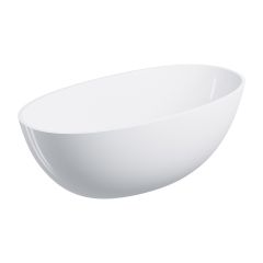 Omnires Shell M+ SHELL148WWBP wanna wolnostojąca 148x75 cm owalna biała