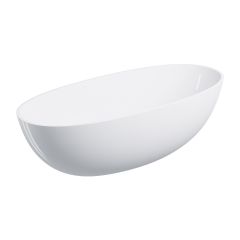 Omnires Shell M+ SHELL175WWBP wanna wolnostojąca 175x78 cm owalna biała