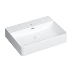 Omnires Garland GARLAND600BP umywalka 60x43 cm prostokątna nablatowa biała