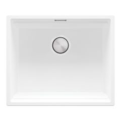 Primagran Praga MP6KWX0#P zlewozmywak granitowy 56x47 cm biały