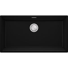Primagran Praga MPNKCX0#N zlewozmywak granitowy 86x47 cm czarny