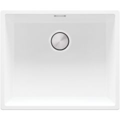 Primagran Londyn ML6KWX0#P zlewozmywak granitowy 52x43 cm biały