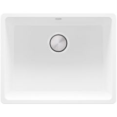 Primagran Wenecja OOW6KW001 zlewozmywak granitowy 56x44 cm biały