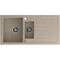 Quadron Bruce HCQB9950BEZK zlewozmywak graniteq 100x50 cm beżowy