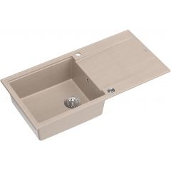 Quadron Evan HCQE10050U2BSP2O zlewozmywak graniteq 100x50 cm beżowy
