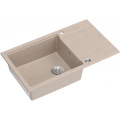 Quadron Evan HCQE58650U2BSP2O zlewozmywak graniteq 86x50 cm beżowy