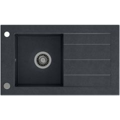 Quadron Will HCQW7846CZK zlewozmywak graniteq 77.2x46 cm czarny