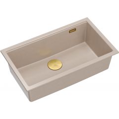 Quadron Logan HQD7644U2PVDG1U zlewozmywak graniteq 76x45 cm beżowy