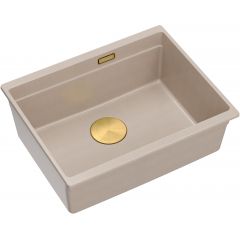 Quadron Logan HQJ6045U2PVDG1U zlewozmywak graniteq 56x45 cm beżowy