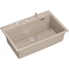 Quadron Marc HQM7650U2BS zlewozmywak graniteq 76x50 cm beżowy