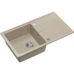 Quadron Tony HTO7845BEK zlewozmywak graniteq 78x45 cm beżowy