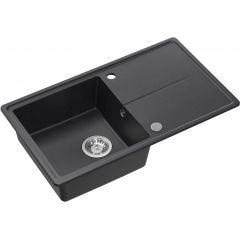 Quadron Tony HTO7845CZK zlewozmywak graniteq 78x45 cm czarny