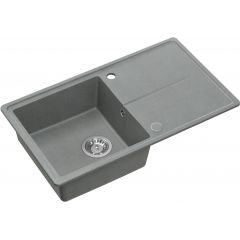 Quadron Tony HTO7845SZK zlewozmywak graniteq 78x45 cm szary/grafitowy/onyx
