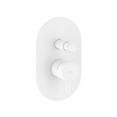 Ravak Espirit X070247 bateria wannowo-prysznicowa podtynkowa biała